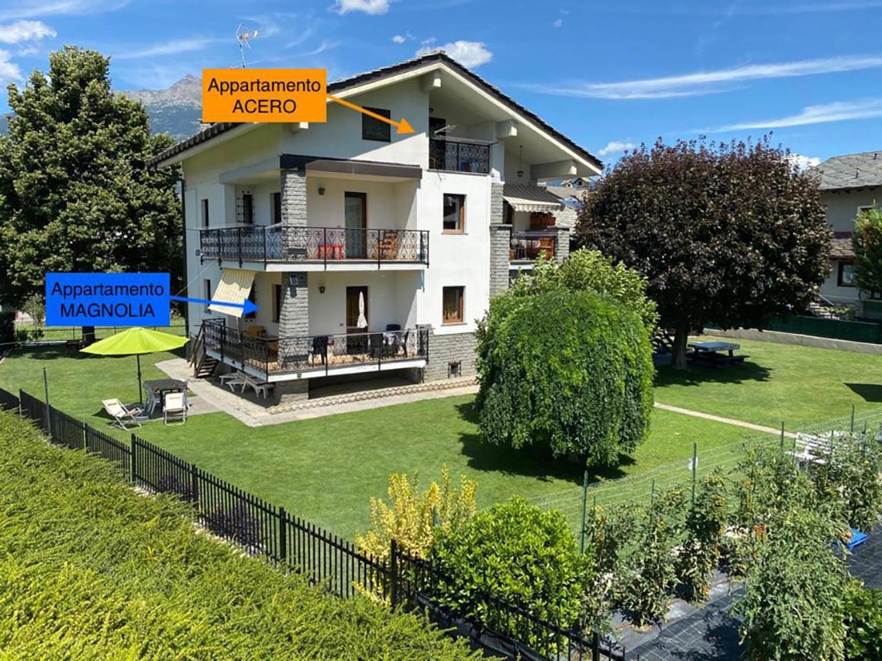 Il Tiglio Gressan Apartamento Aosta Exterior foto
